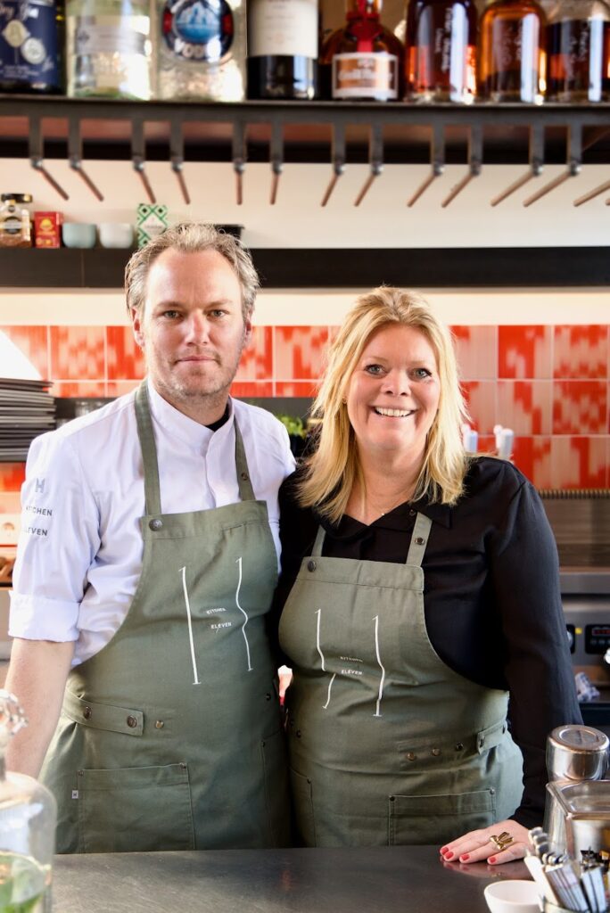 eigenaren chef-kok Mike en Pien van Kitchen Eleven 